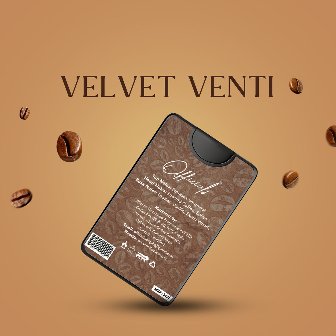 Velvet venti coffee perfume