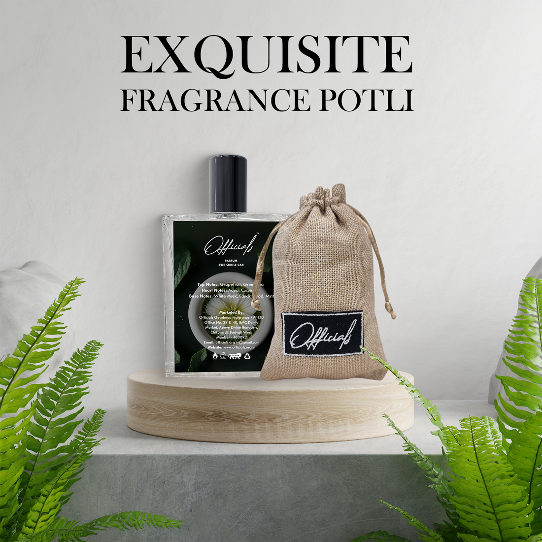 Luxury scent with potli