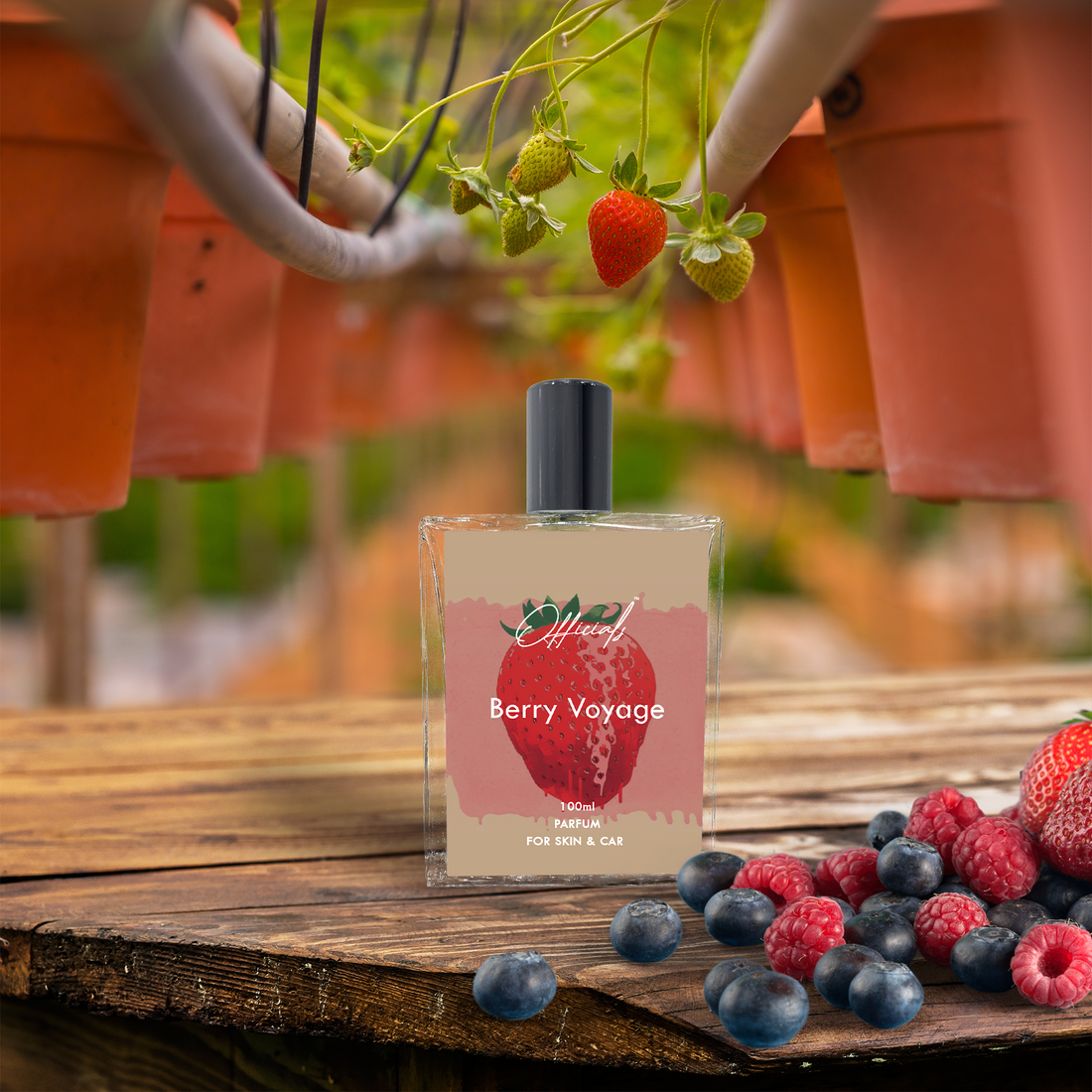 Strawberry- Perfume- Berry scent, Fruity fragrance, Strawberry essence, Berry bouquet, Sweet berry aroma, Strawberry blossom scent, Strawberry-infused perfume